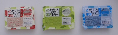 凍らせてもおいしい寒天ゼリー【カンエツ】 凍らせてもおいしい寒天ゼリー【カンエツ】