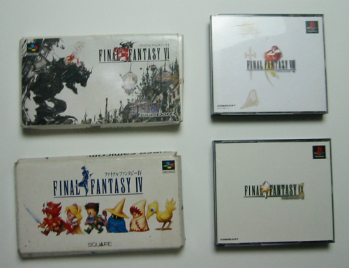 ファイナルファンタジー4、6、8、9